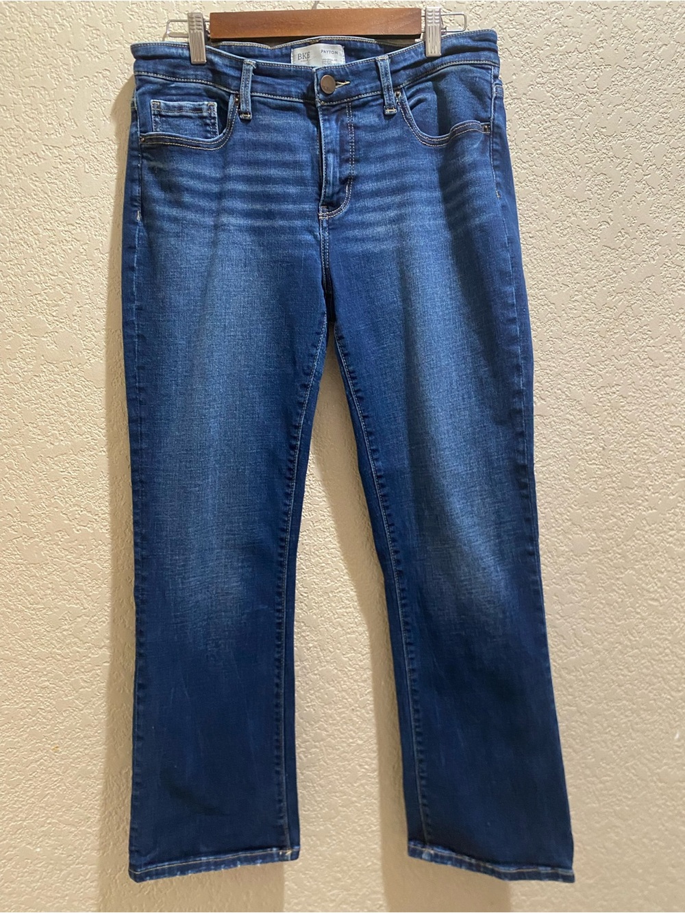 BKE Women's Blue Boot Cut Jeans